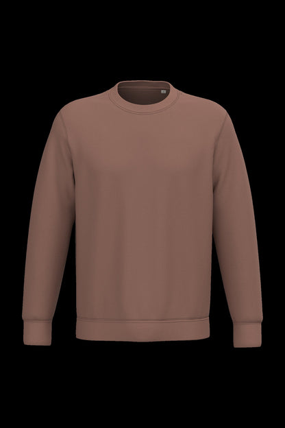 NS400 - Sudadera  ecorresponsable de cuello redondo unisex - Sienna - frontal