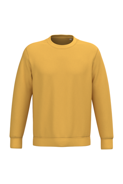 NS400 - Sudadera  ecorresponsable de cuello redondo unisex - Sun Yellow - frontal