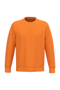 NS400 - Sudadera  ecorresponsable de cuello redondo unisex - Tangerine - frontal
