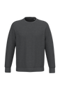 NS400 - Sudadera  ecorresponsable de cuello redondo unisex - Volcano Grey Heather - frontal