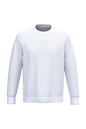 NS400 - Sudadera  ecorresponsable de cuello redondo unisex - White - frontal