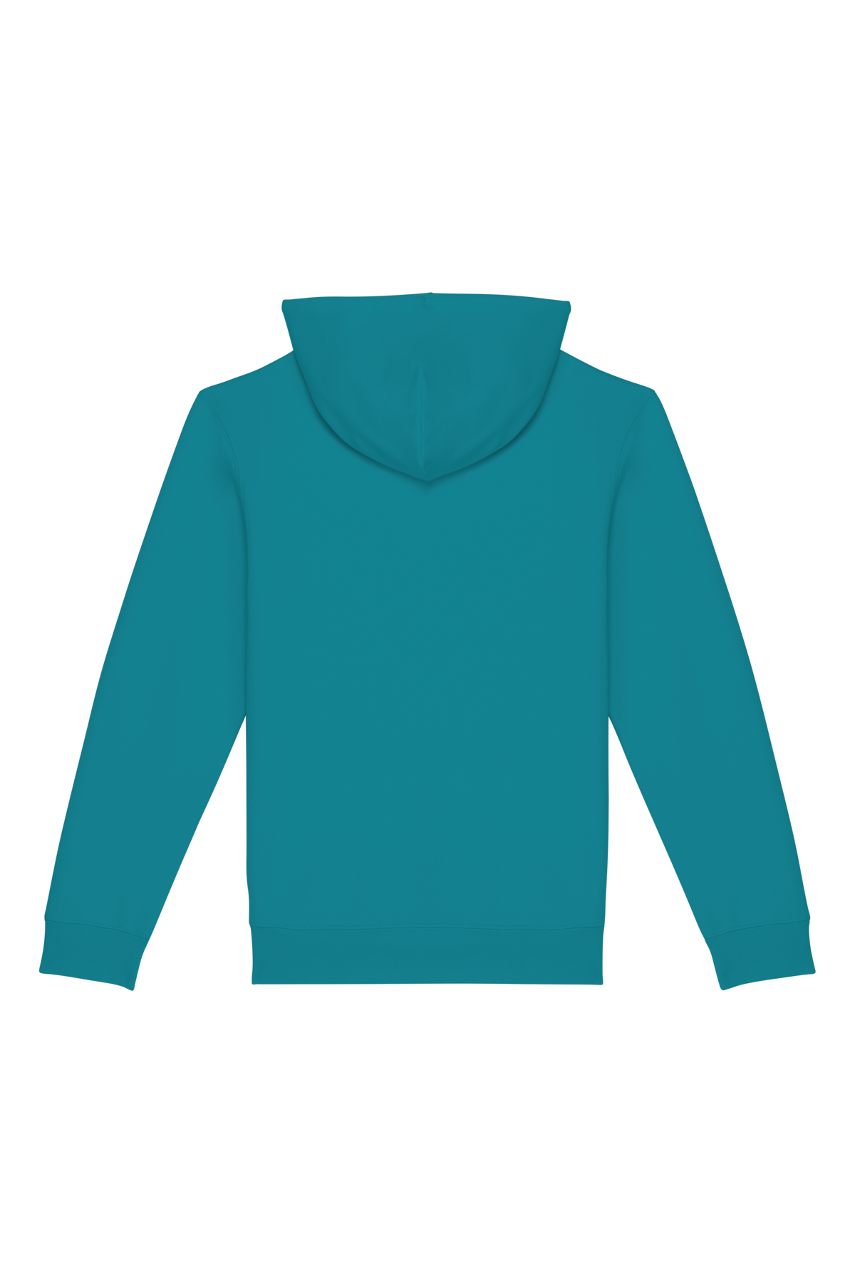 NS401 - Sudadera ecorresponsable con capucha unisex - Adriatic Blue - trasera