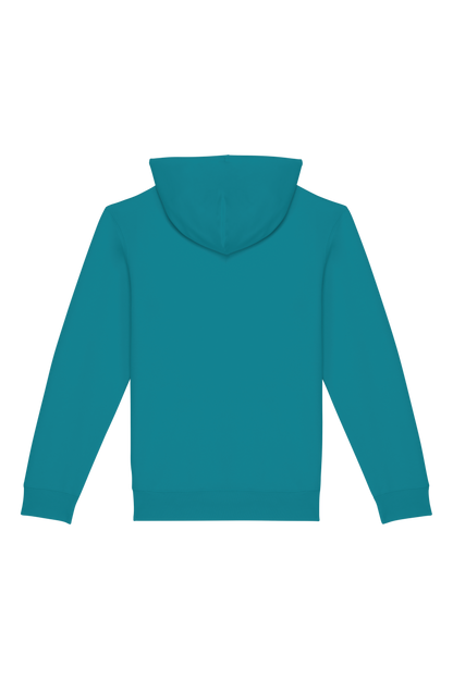 NS401 - Sudadera ecorresponsable con capucha unisex - Adriatic Blue - trasera