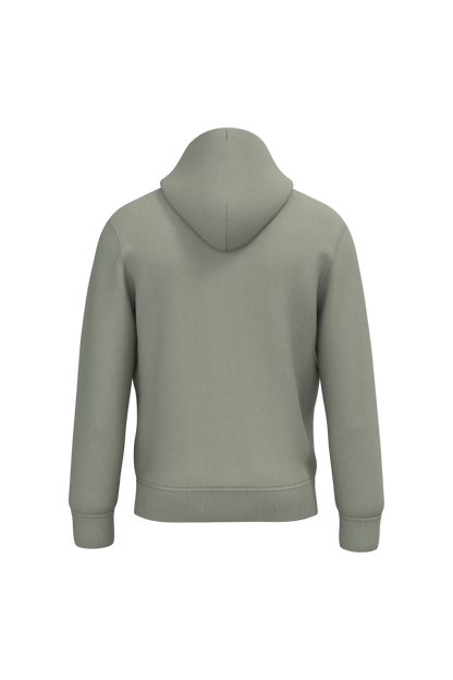 NS401 - Sudadera ecorresponsable con capucha unisex - Almond Green - trasera