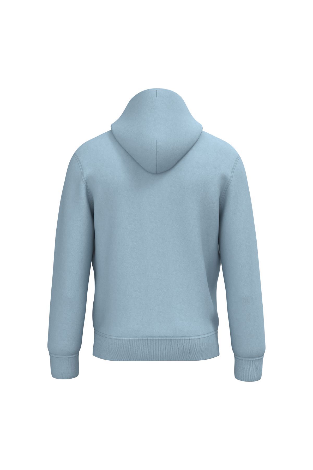 NS401 - Sudadera ecorresponsable con capucha unisex - Aquamarine - trasera