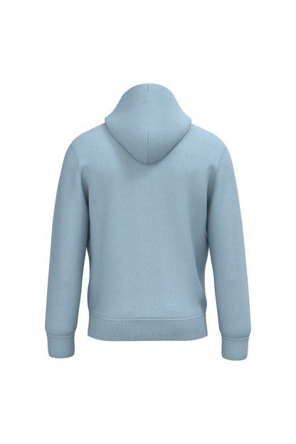 NS401 - Sudadera ecorresponsable con capucha unisex - Aquamarine - trasera