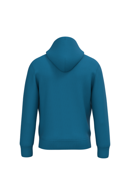NS401 - Sudadera ecorresponsable con capucha unisex - Blue Sapphire - trasera