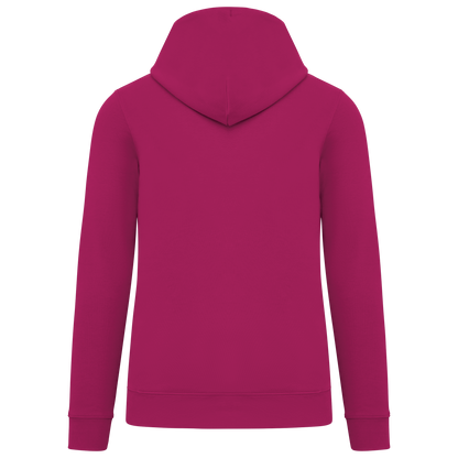 NS401 - Sudadera ecorresponsable con capucha unisex - Cherry Purple - trasera