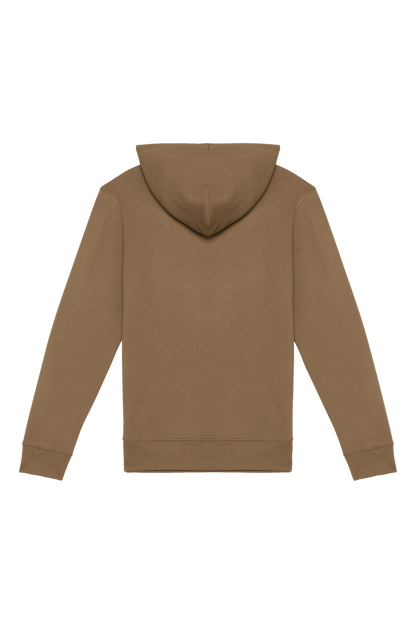 NS401 - Sudadera ecorresponsable con capucha unisex - Dark camel - trasera