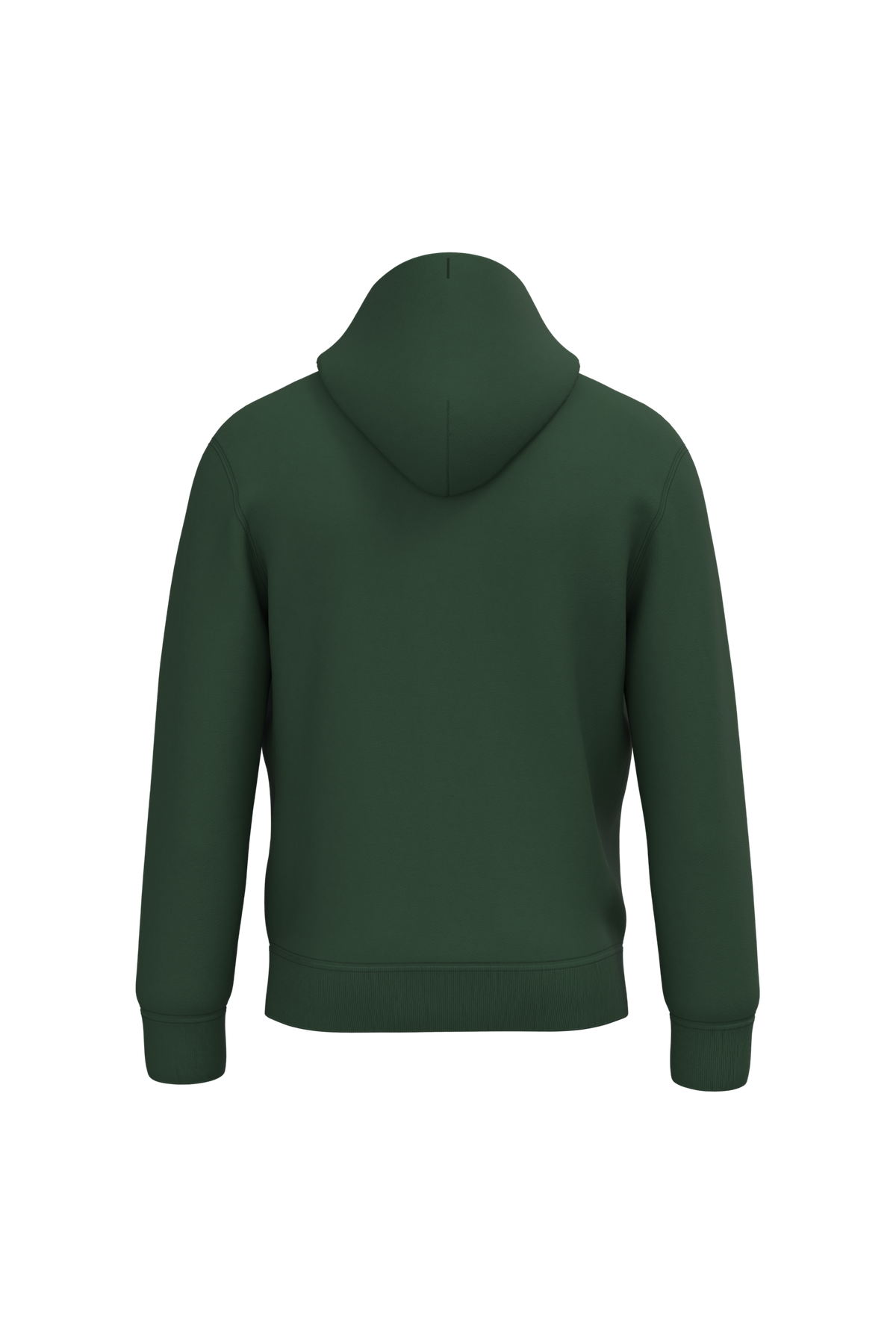 NS401 - Sudadera ecorresponsable con capucha unisex - Forest Green - trasera