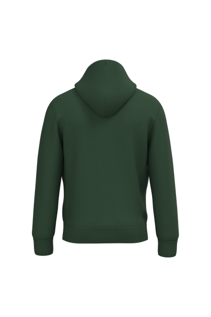 NS401 - Sudadera ecorresponsable con capucha unisex - Forest Green - trasera