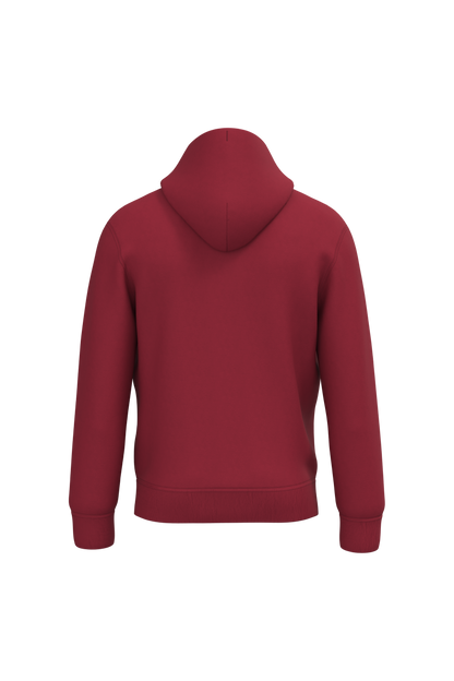 NS401 - Sudadera ecorresponsable con capucha unisex - Hibiscus Red - trasera