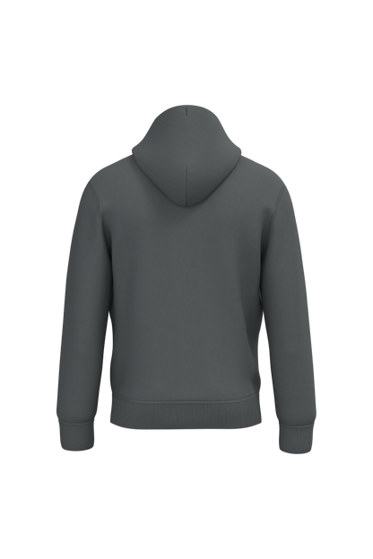 NS401 - Sudadera ecorresponsable con capucha unisex - Iron Grey - trasera