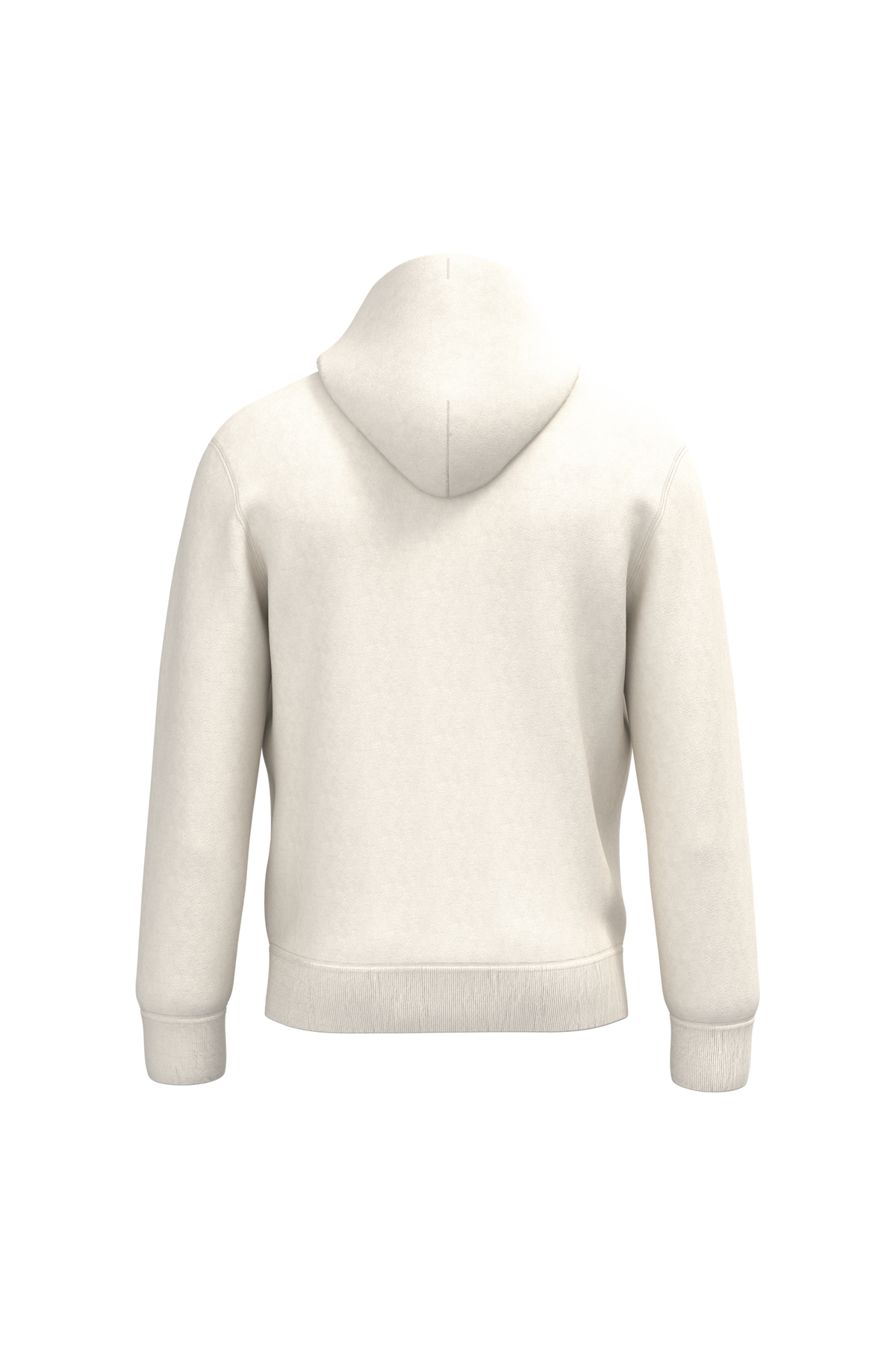 NS401 - Sudadera ecorresponsable con capucha unisex - Ivory - trasera