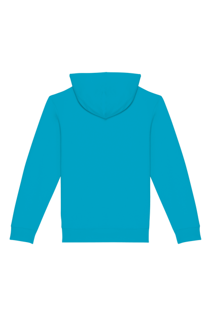 NS401 - Sudadera ecorresponsable con capucha unisex - Light Turquoise - trasera