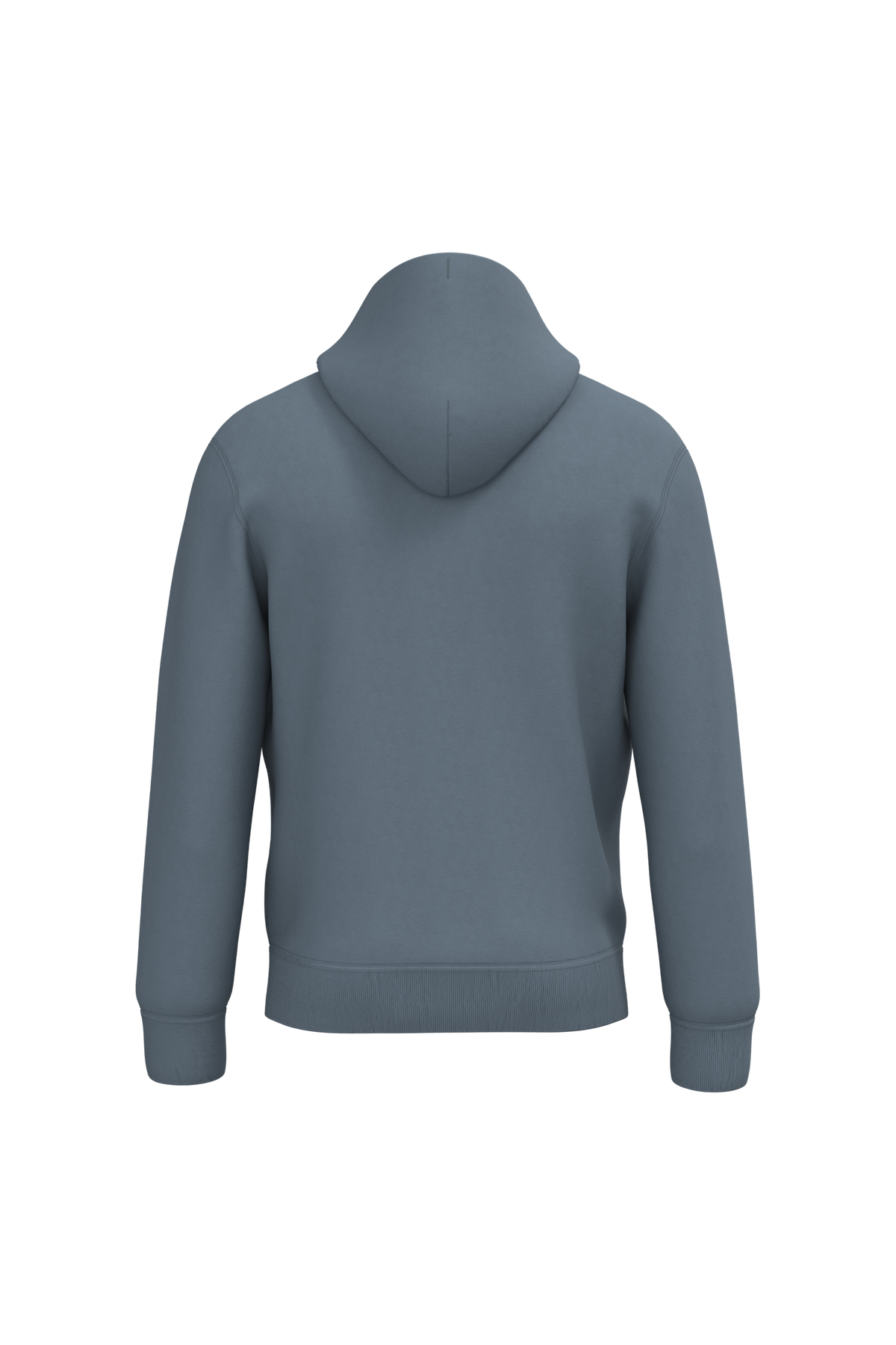 NS401 - Sudadera ecorresponsable con capucha unisex - Mineral Grey - trasera