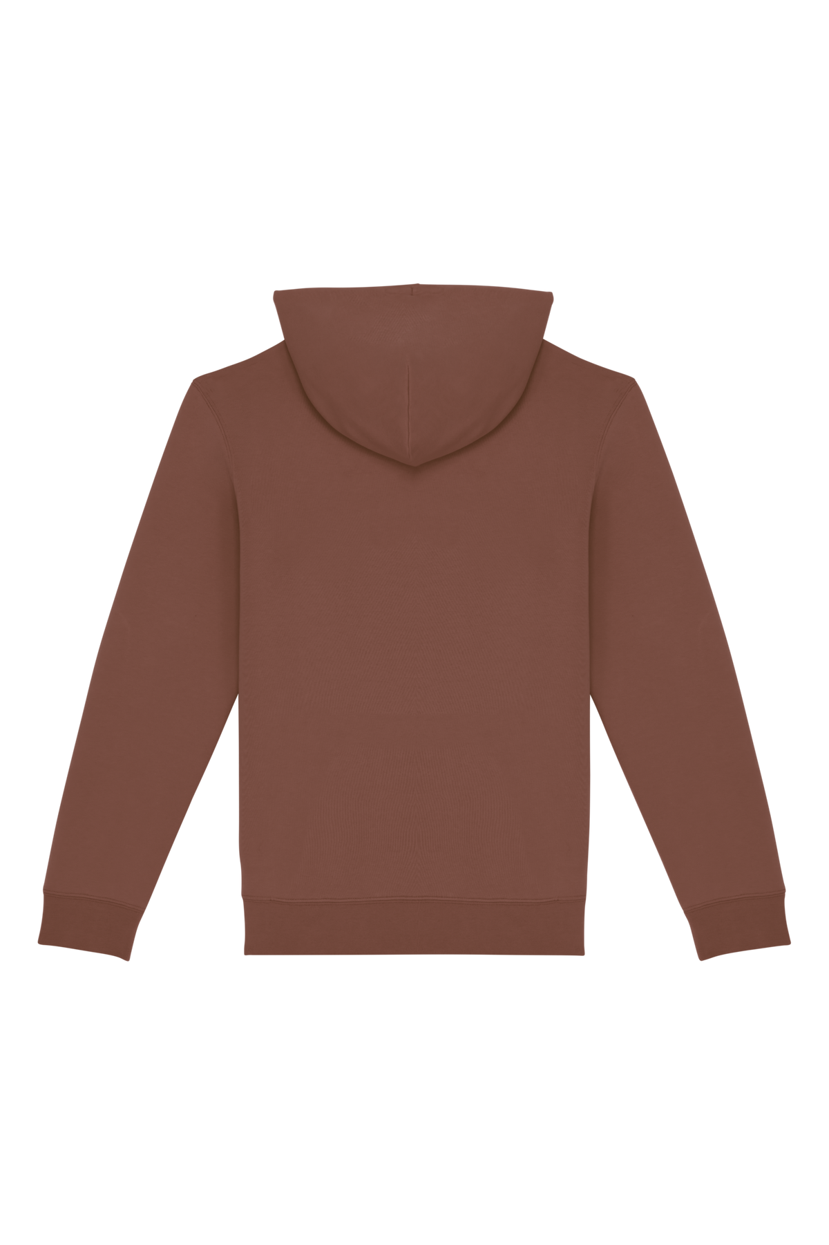 NS401 - Sudadera ecorresponsable con capucha unisex - Sienna - trasera