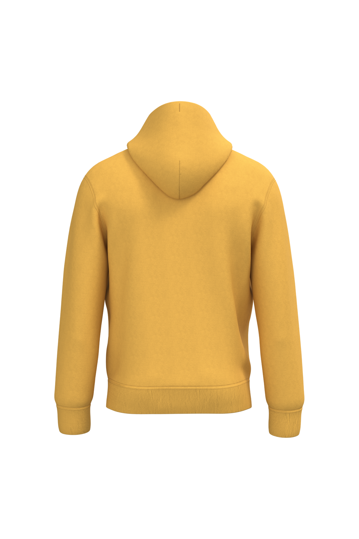 NS401 - Sudadera ecorresponsable con capucha unisex - Sun Yellow - trasera