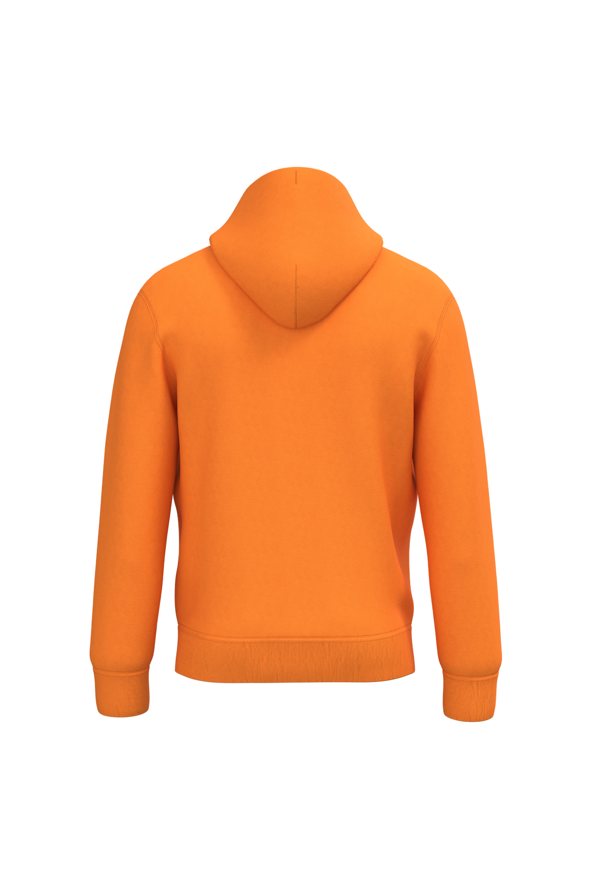 NS401 - Sudadera ecorresponsable con capucha unisex - Tangerine - trasera