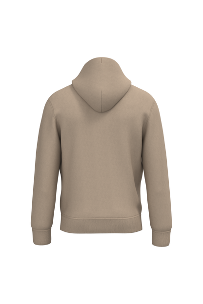 NS401 - Sudadera ecorresponsable con capucha unisex - Wet Sand - trasera