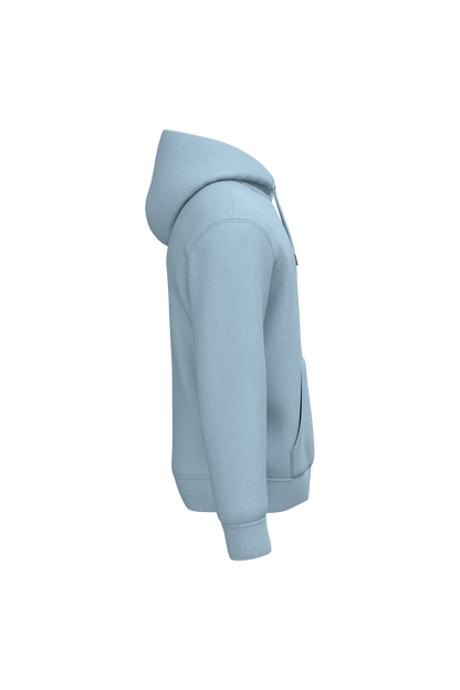 NS401 - Sudadera ecorresponsable con capucha unisex - Aquamarine - lateral