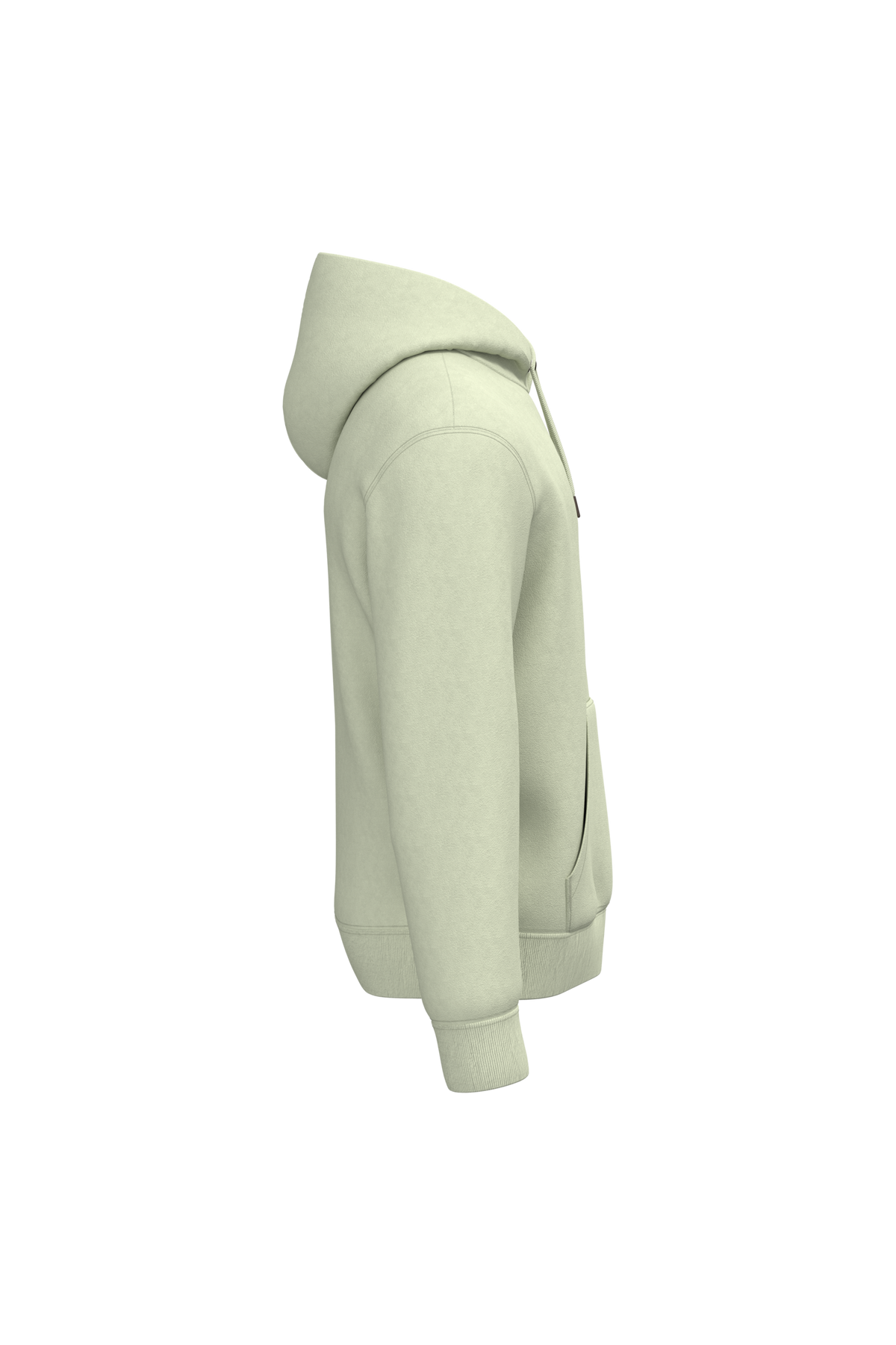NS401 - Sudadera ecorresponsable con capucha unisex - Celadon Green - lateral