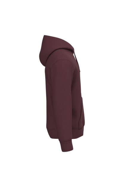 NS401 - Sudadera ecorresponsable con capucha unisex - Dark Cherry - lateral