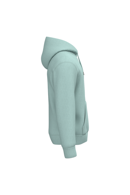 NS401 - Sudadera ecorresponsable con capucha unisex - Jade Green - lateral