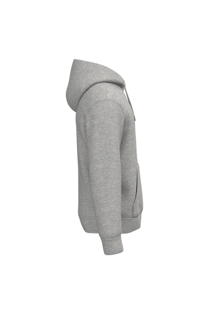 NS401 - Sudadera ecorresponsable con capucha unisex - Moon Grey Heather - lateral