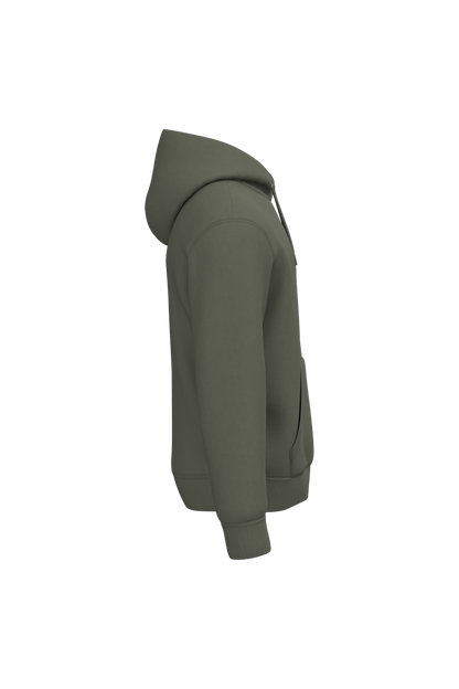 NS401 - Sudadera ecorresponsable con capucha unisex - Organic Khaki - lateral