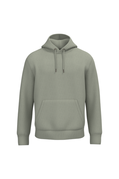 NS401 - Sudadera ecorresponsable con capucha unisex - Almond Green - frontal