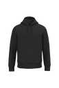 NS401 - Sudadera ecorresponsable con capucha unisex - Black - frontal