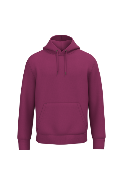 NS401 - Sudadera ecorresponsable con capucha unisex - Cherry Purple - frontal