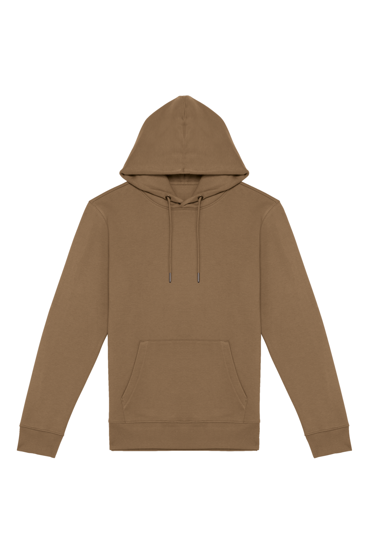 NS401 - Sudadera ecorresponsable con capucha unisex - Dark camel - frontal