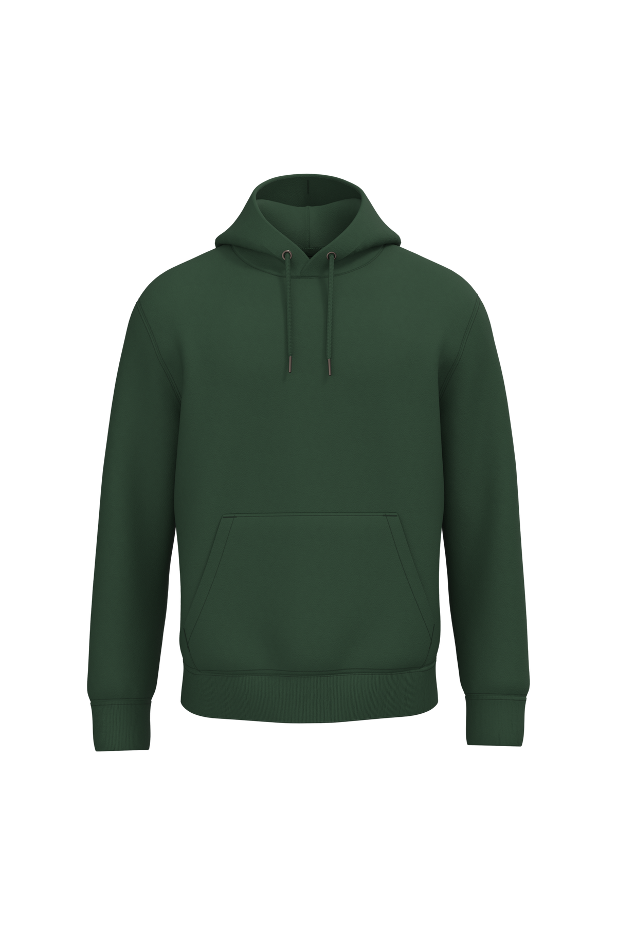 NS401 - Sudadera ecorresponsable con capucha unisex - Forest Green - frontal