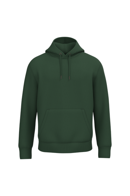 NS401 - Sudadera ecorresponsable con capucha unisex - Forest Green - frontal