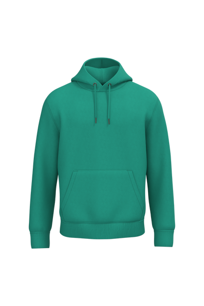 NS401 - Sudadera ecorresponsable con capucha unisex - Gemstone Green - frontal