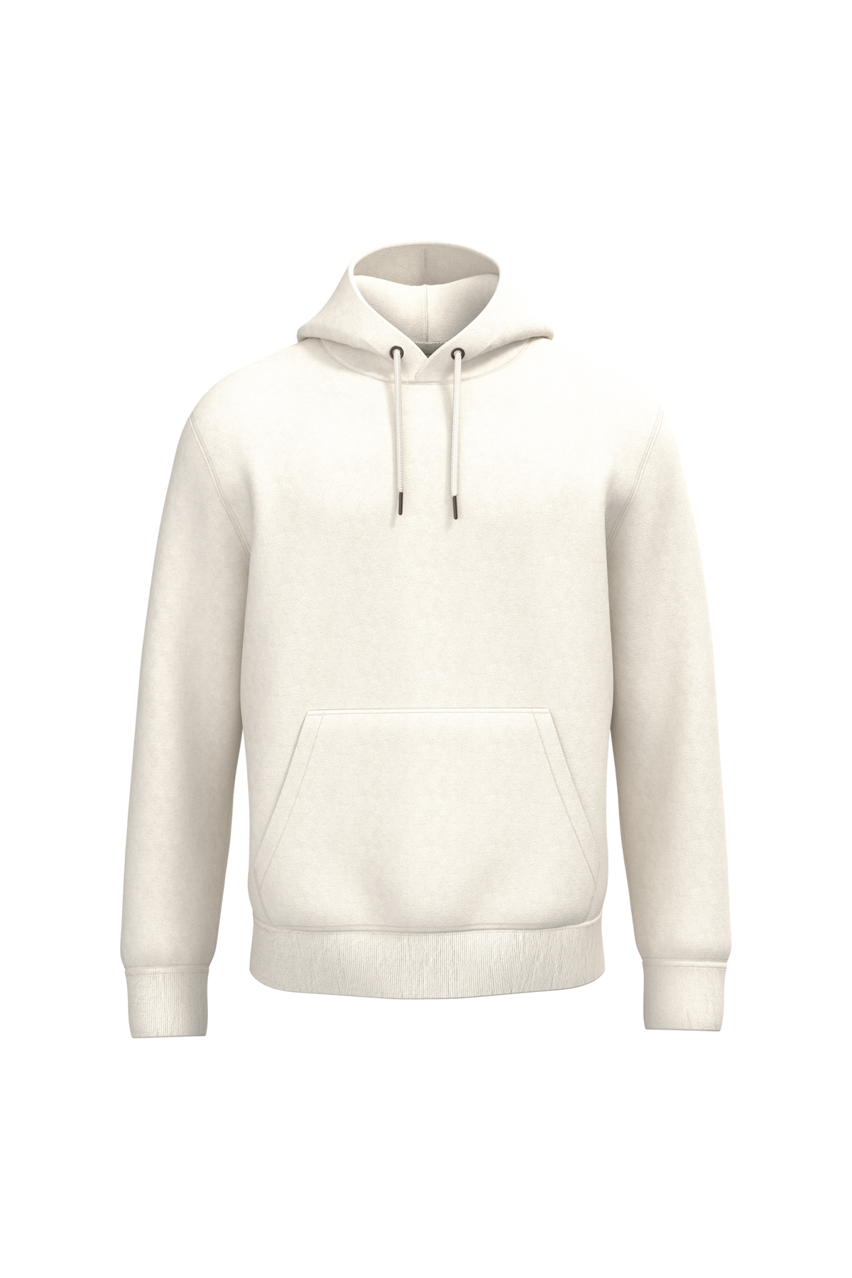 NS401 - Sudadera ecorresponsable con capucha unisex - Ivory - frontal