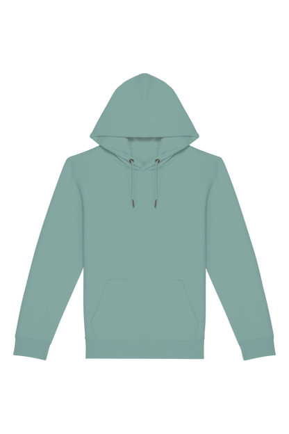 NS401 - Sudadera ecorresponsable con capucha unisex - Jade Green - frontal