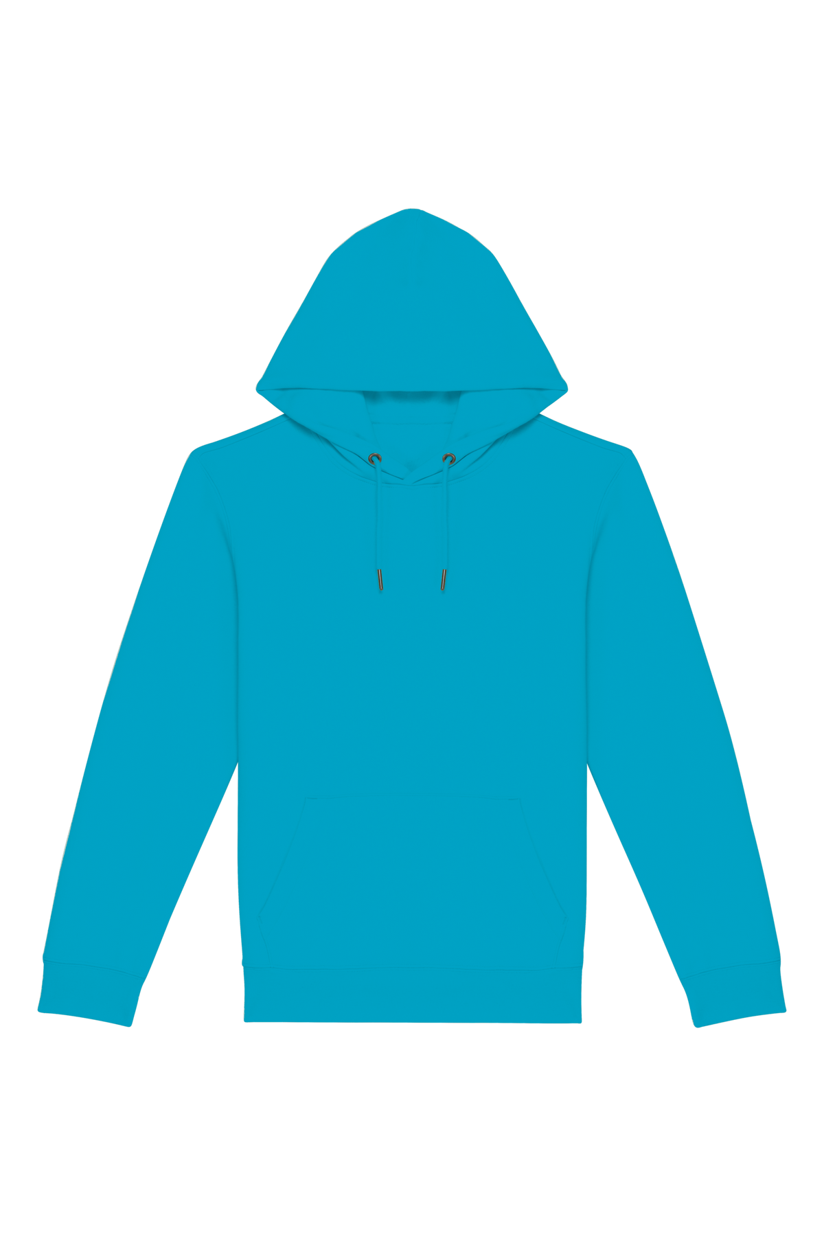 NS401 - Sudadera ecorresponsable con capucha unisex - Light Turquoise - frontal