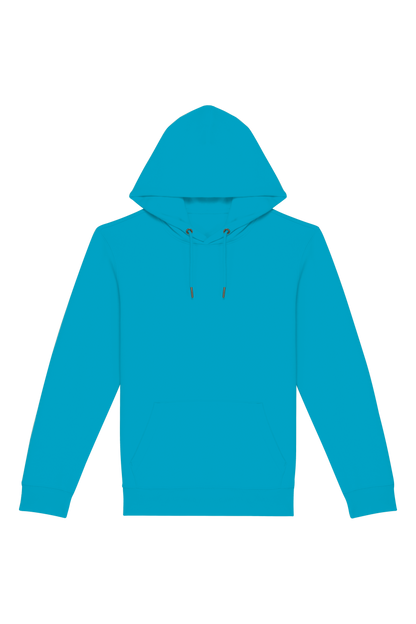 NS401 - Sudadera ecorresponsable con capucha unisex - Light Turquoise - frontal