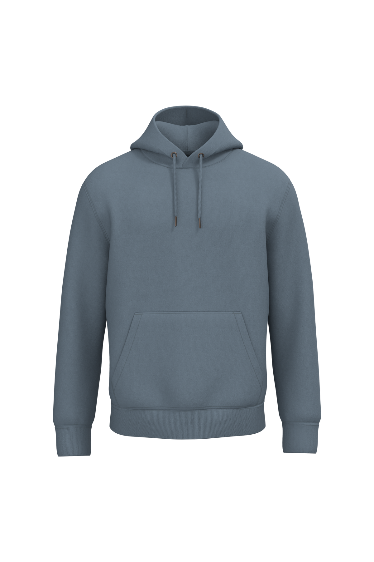 NS401 - Sudadera ecorresponsable con capucha unisex - Mineral Grey - frontal