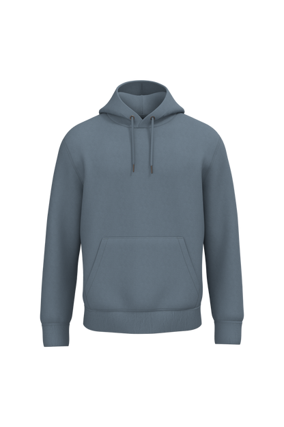NS401 - Sudadera ecorresponsable con capucha unisex - Mineral Grey - frontal
