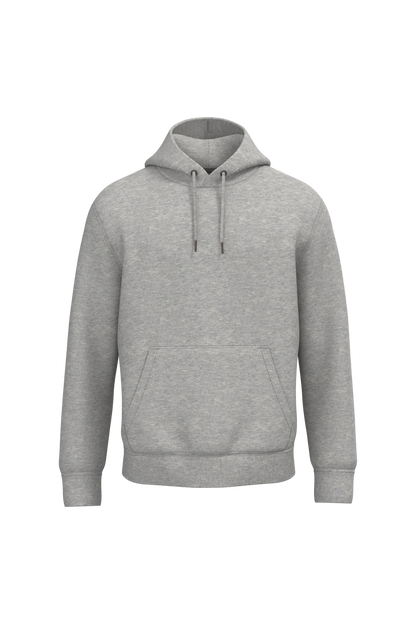 NS401 - Sudadera ecorresponsable con capucha unisex - Moon Grey Heather - frontal