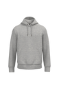 NS401 - Sudadera ecorresponsable con capucha unisex - Moon Grey Heather - frontal