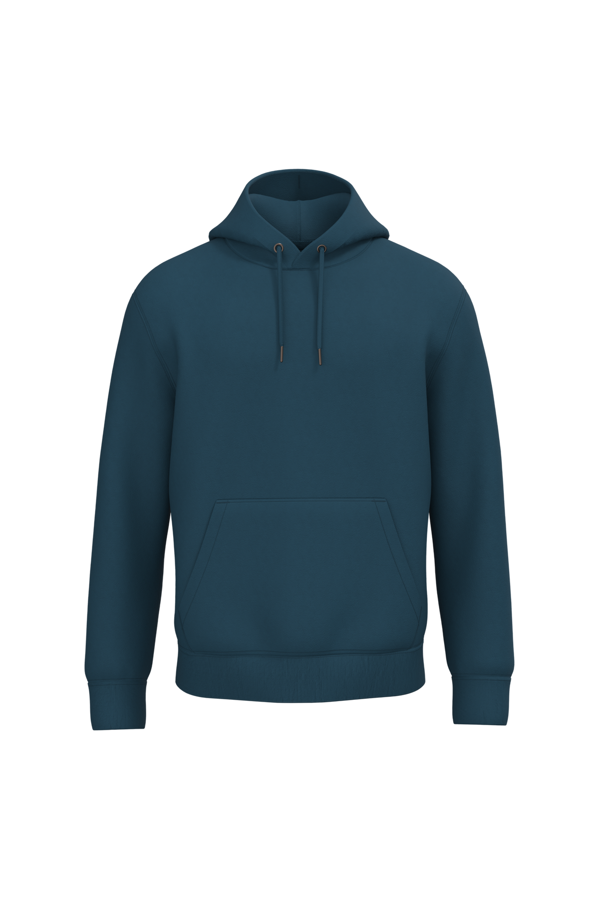 NS401 - Sudadera ecorresponsable con capucha unisex - Peacock Blue - frontal