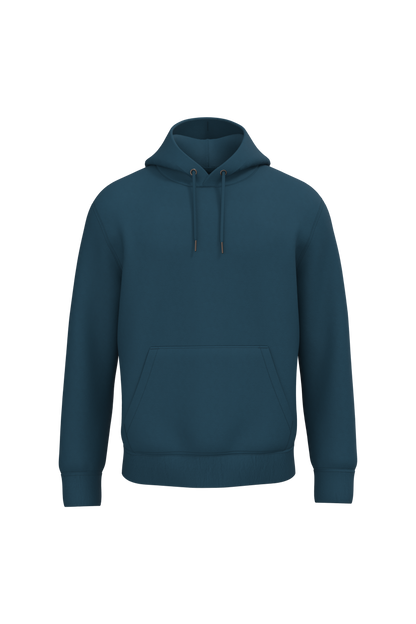 NS401 - Sudadera ecorresponsable con capucha unisex - Peacock Blue - frontal