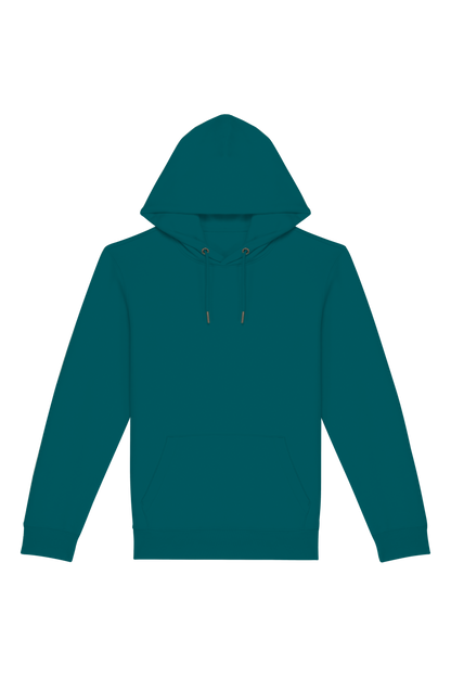 NS401 - Sudadera ecorresponsable con capucha unisex - Peacock Green - frontal