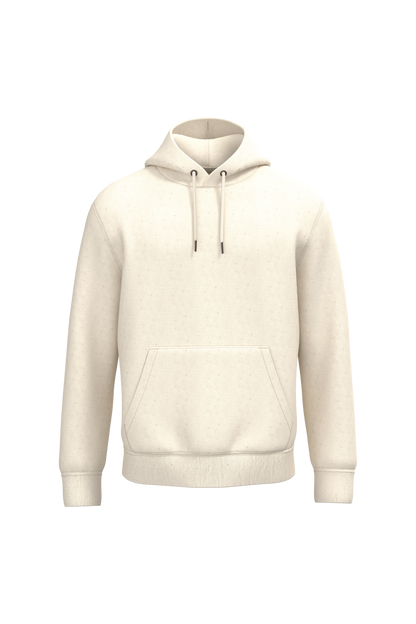 NS401 - Sudadera ecorresponsable con capucha unisex - Raw Natural - frontal