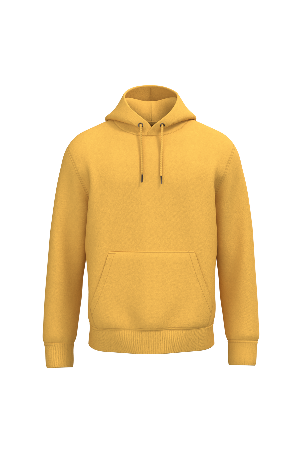 NS401 - Sudadera ecorresponsable con capucha unisex - Sun Yellow - frontal